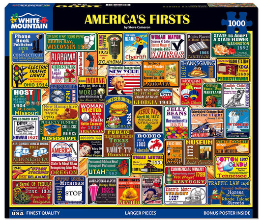 America’s First (2034pz) - 1000 Piece Jigsaw Puzzle