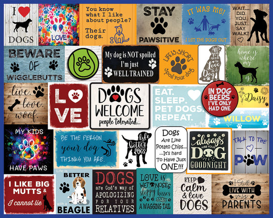 I Love Dogs (2149pz) - 300 Piece Jigsaw Puzzle