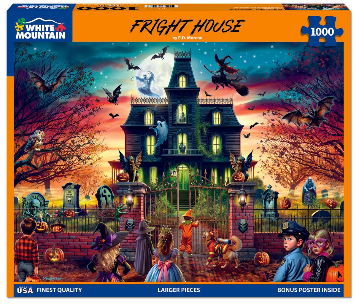 Fright House (2117pz) - 1000 Piece Jigsaw Puzzle